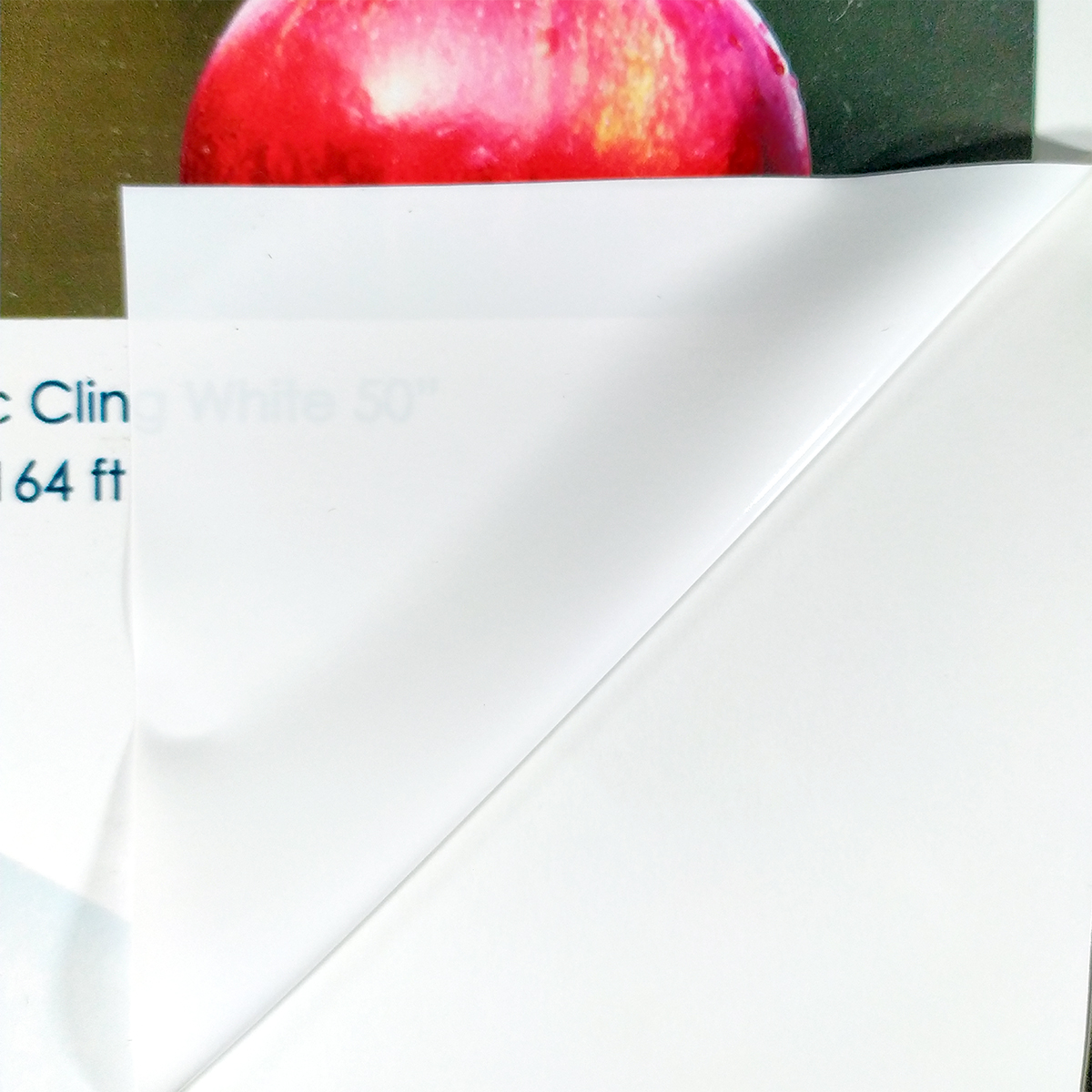 Static Cling White 50-2