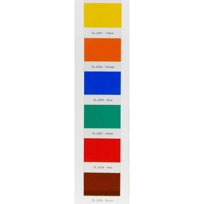 avery-ol2000-colour-chart